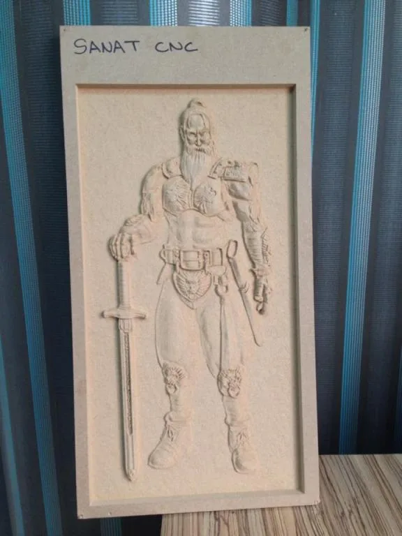 İnsan figürlü rölyef panel