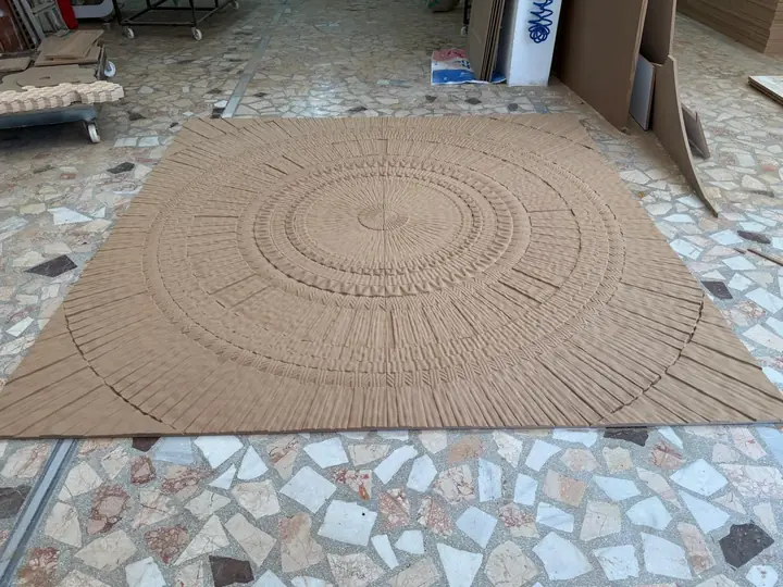 Circular geometric surface machining